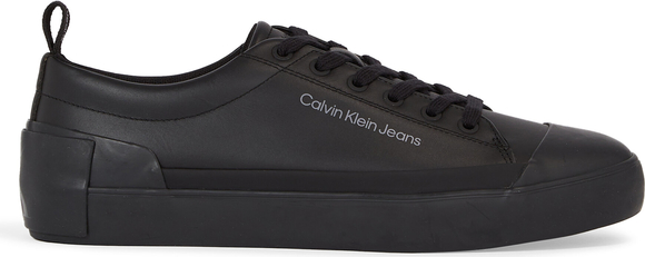 Sneakersy Calvin Klein Jeans Vulcanized Laceup Low Lth YM0YM00795 Triple Black 0GT