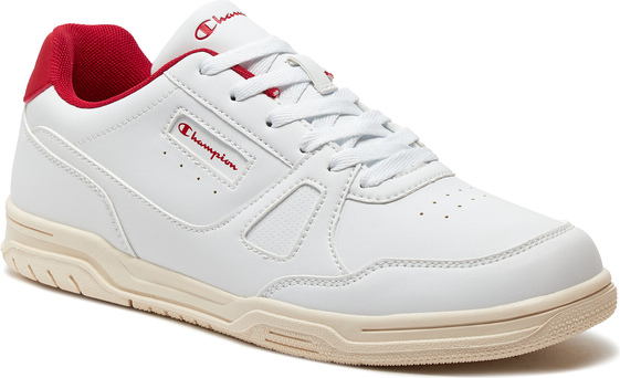 Sneakersy Champion Tennis Clay 86 Low Cut Shoe S22234-CHA-WW011 Wht/Red