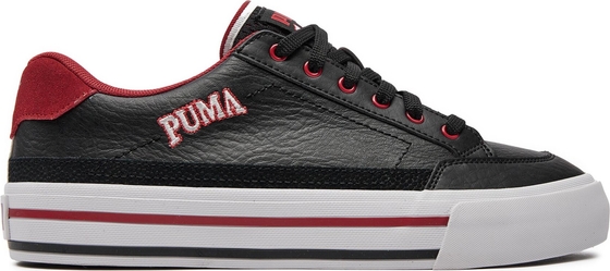 Sneakersy Puma Court Classic Vulc Retro Club 395089-02 Puma Black/Puma White/Club Red