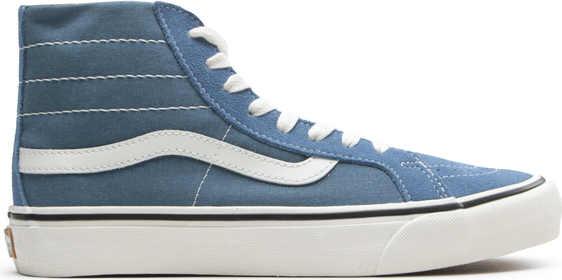 Sneakersy Vans - Sk8-Hi 38 Deco VN0A4BX6ZR81 Salt Wash Captains Blue