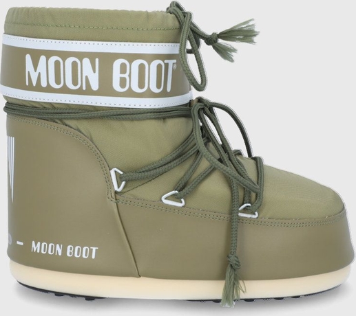 Śniegowce Moon Boot z płaską podeszwą