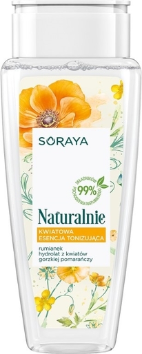 Soraya, naturalnie kwiatowa esencja tonizująca, Rumianek &amp; Kwiat Pomarańczy, 200 ml