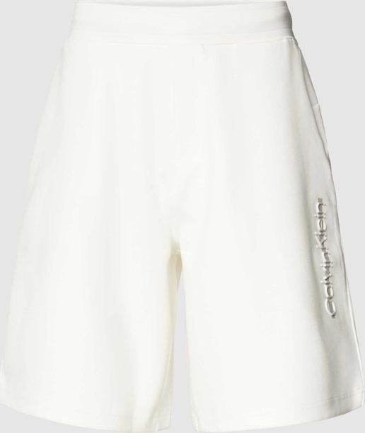 Spodenki Calvin Klein z dresówki w sportowym stylu
