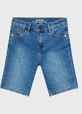 Spodenki dziecięce Guess z jeansu