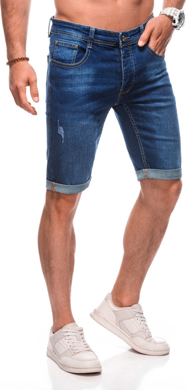 Spodenki Edoti w stylu casual z jeansu