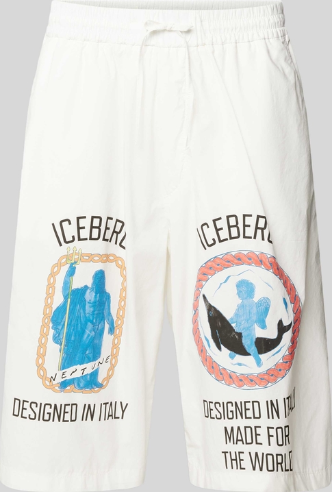 Spodenki Iceberg w młodzieżowym stylu z bawełny