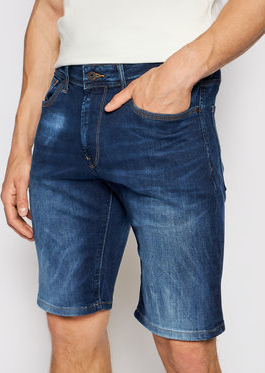 Spodenki Pepe Jeans w stylu casual z jeansu