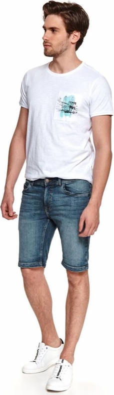 Spodenki Top Secret z jeansu w stylu casual