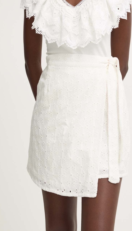 Spódnica Answear Lab z bawełny w stylu casual mini