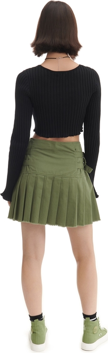 Spódnica Cropp mini w stylu casual z tkaniny