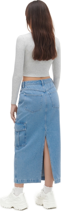 Spódnica Cropp z jeansu midi