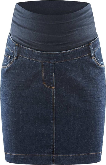 Spódnica jeansowa damska, ciążowa, granatowa, Bellybutton
