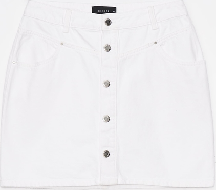 Spódnica Mohito z jeansu mini w stylu casual