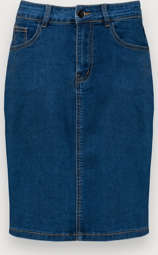 Spódnica Molton w stylu casual mini z jeansu