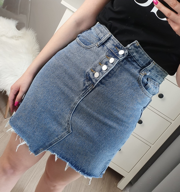 Spódnica MON BOUTIQUE mini z jeansu