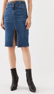 Spódnica Pinko midi w stylu casual z jeansu
