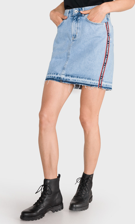 Spódnica Superdry z bawełny mini