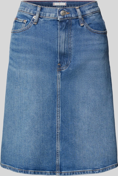 Spódnica Tommy Hilfiger mini z jeansu w stylu casual