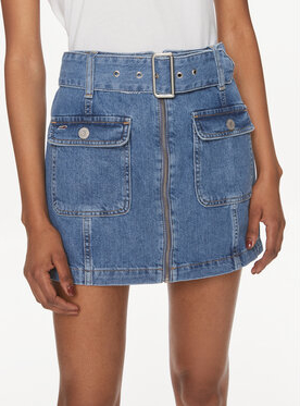 Spódnica Tommy Jeans mini w stylu casual