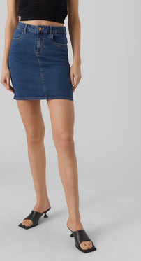 Spódnica Vero Moda w stylu casual z jeansu