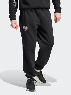 Spodnie Adidas w sportowym stylu z dresówki