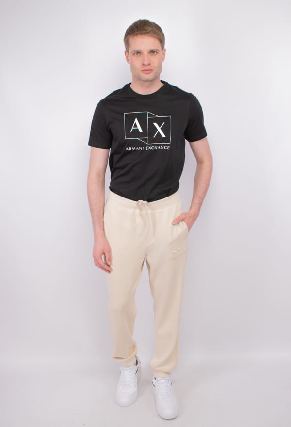 Spodnie Armani Exchange z dresówki