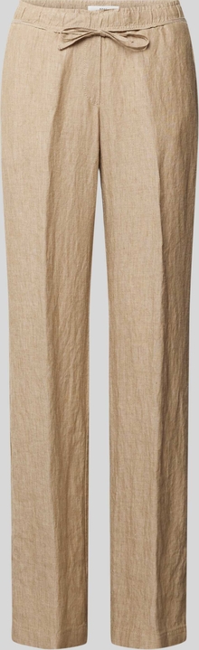 Spodnie Brax z lnu w stylu retro