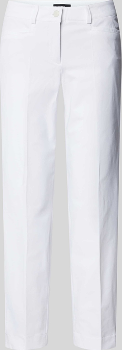 Spodnie Cambio z bawełny w stylu casual