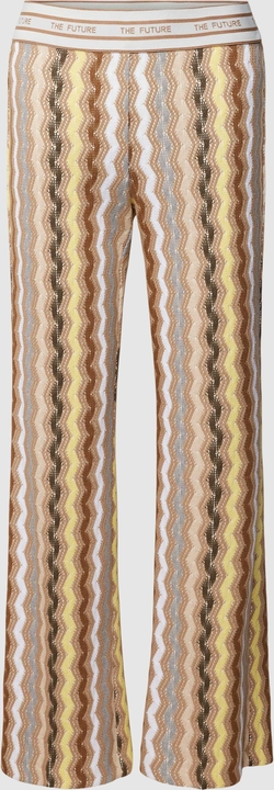 Spodnie Cambio z bawełny w stylu retro