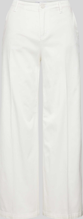 Spodnie comma, w stylu casual z bawełny