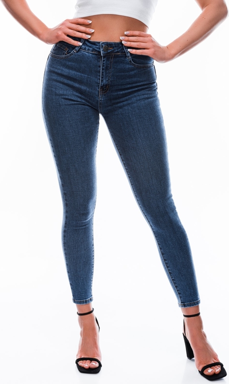 Spodnie Edoti w stylu casual z jeansu