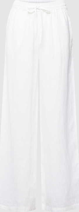 Spodnie Emily van den Bergh w stylu retro z lnu