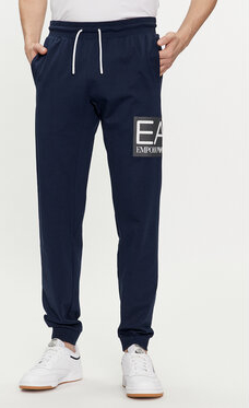 Spodnie Emporio Armani w sportowym stylu z dresówki