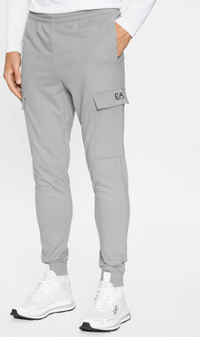 Spodnie Emporio Armani w stylu casual z dresówki