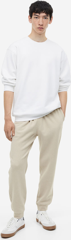 Spodnie H & M w stylu casual z dresówki