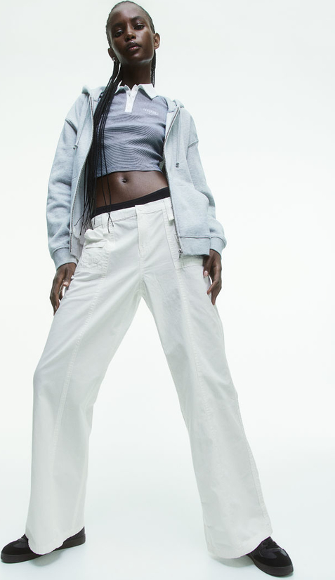 Spodnie H & M w stylu retro