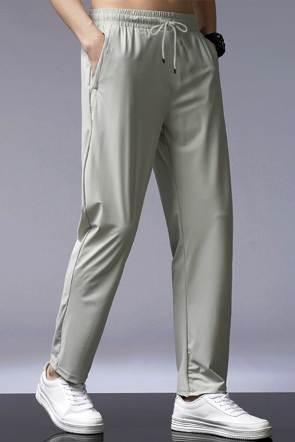 Spodnie IVET z tkaniny w stylu klasycznym