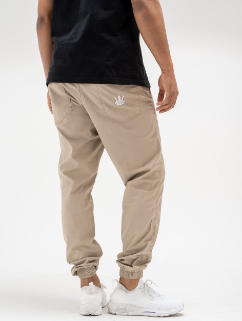Spodnie Jigga Wear z bawełny w stylu casual