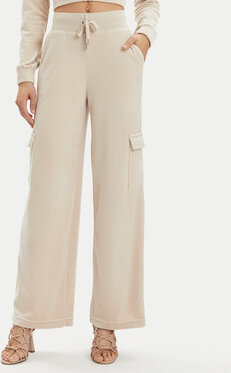 Spodnie Juicy Couture w stylu retro z dresówki
