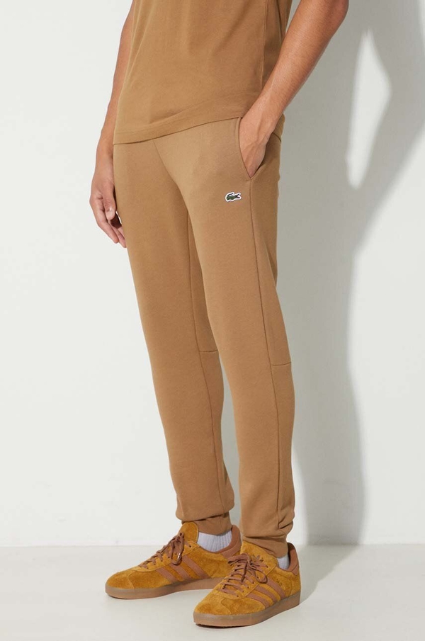 Spodnie Lacoste w stylu casual z dresówki
