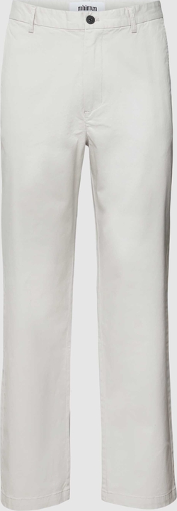 Spodnie Minimum w stylu casual z bawełny