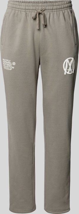 Spodnie Multiply Apparel w sportowym stylu z nadrukiem