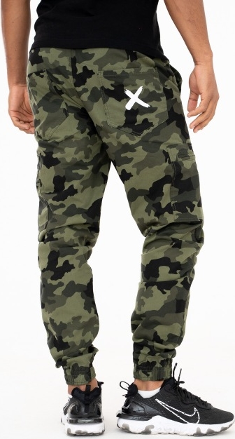 Spodnie Point X w militarnym stylu