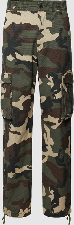 Spodnie Redefined Rebel z bawełny w militarnym stylu