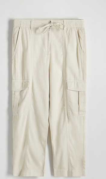 Spodnie Reserved w stylu casual z bawełny