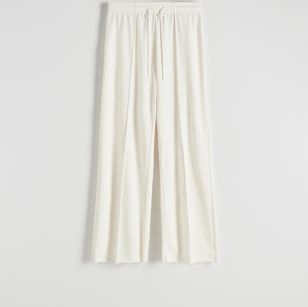Spodnie Reserved w stylu retro z bawełny