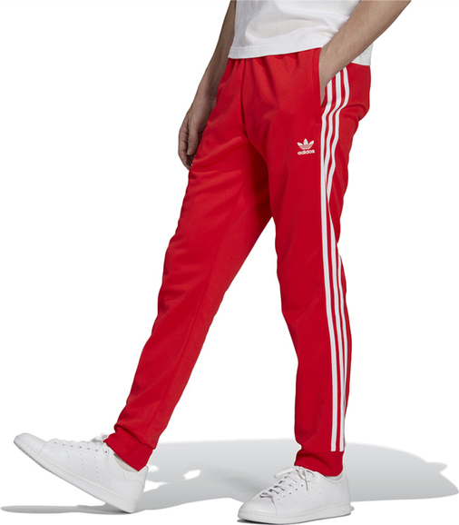 Spodnie sportowe Adidas z bawełny w sportowym stylu