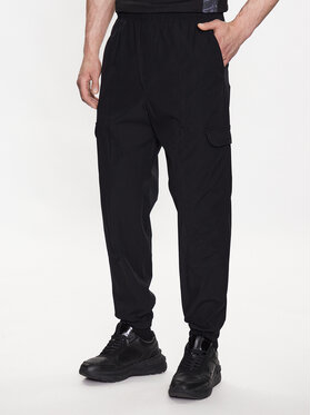 Spodnie sportowe Calvin Klein w sportowym stylu z dresówki