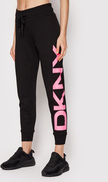 Spodnie sportowe DKNY w sportowym stylu z dresówki