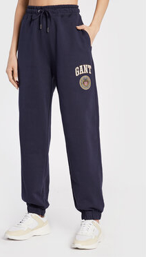 Spodnie sportowe Gant z dresówki w sportowym stylu